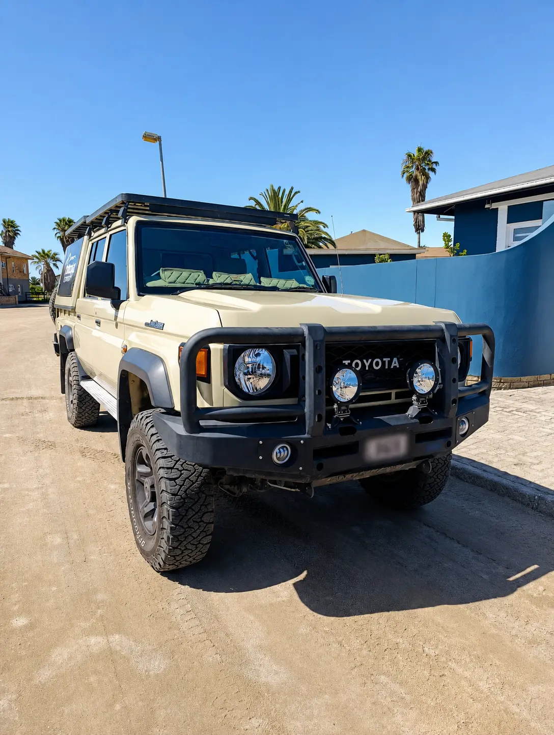 Toyota Land Cruiser 76 customer vehicle