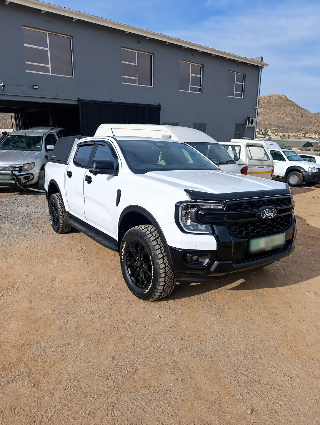 Ford Ranger supported during a Boostech visit to Springbok