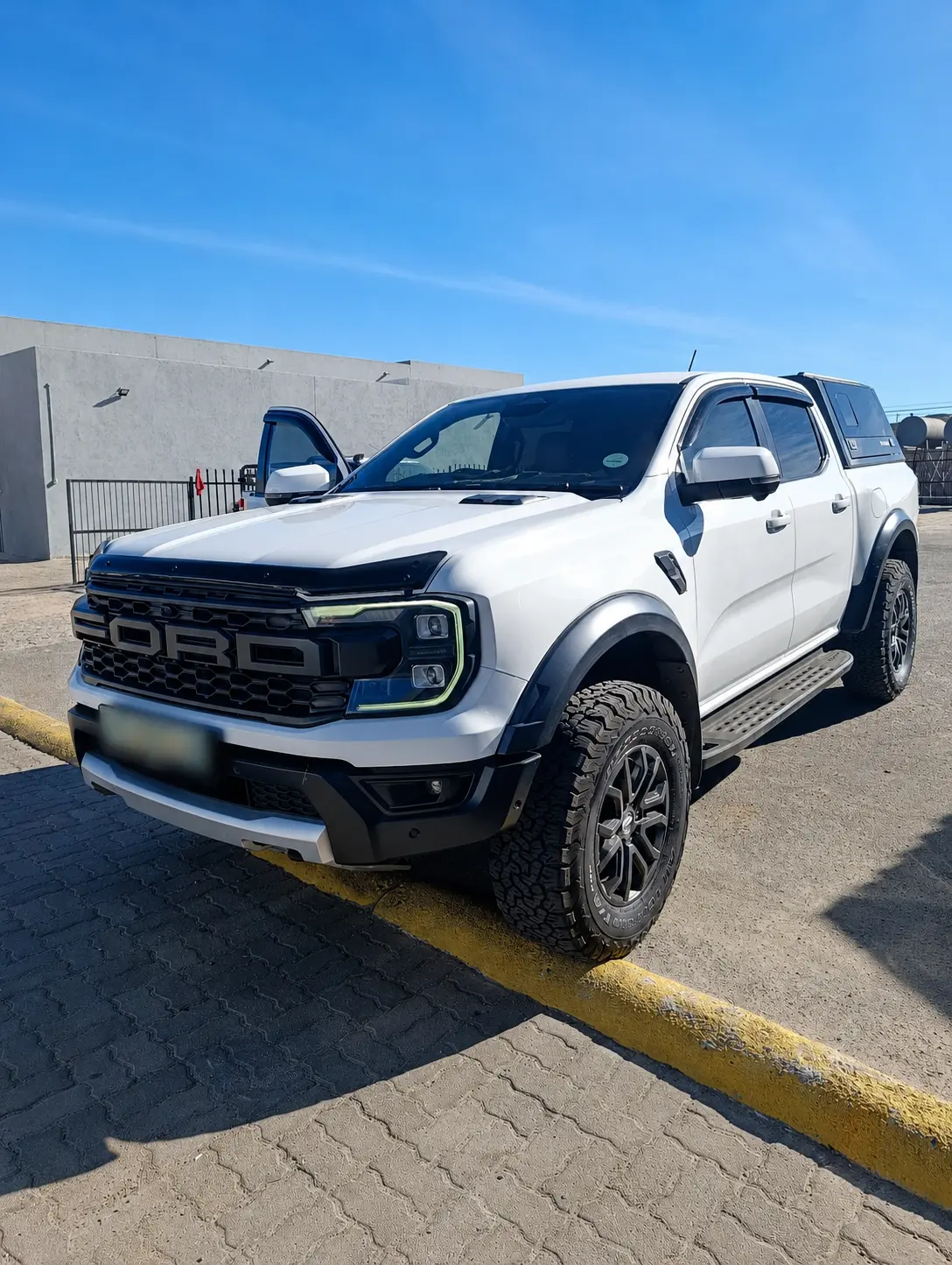 Ford Ranger Raptor supported by Boostech in Springbok in the Northern Cape
